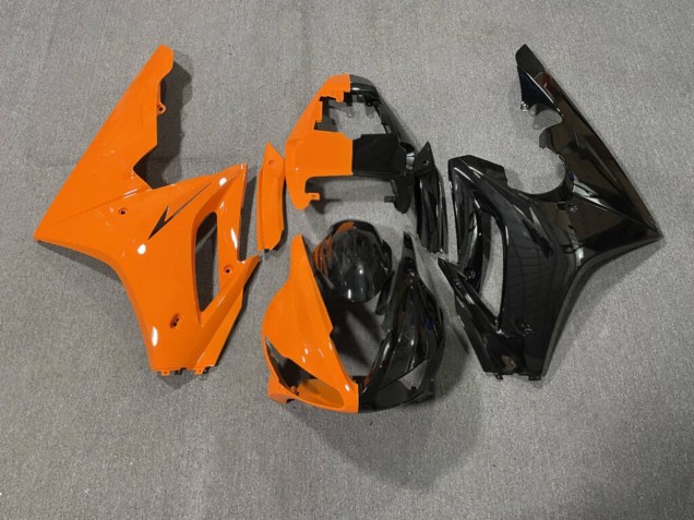 Purchase 2009-2012 Glossy Black Orange Split Triumph Daytona 675 Triple Motorcycle Fairings UK