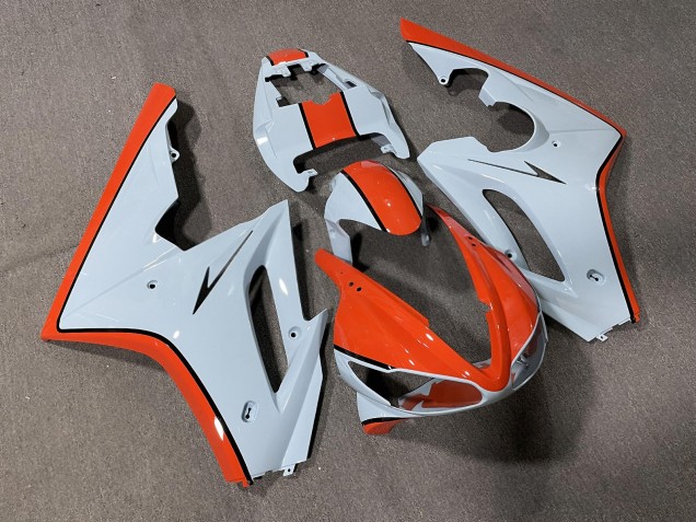Purchase 2009-2012 Light Blue Orange Triumph Daytona 675 Triple Motorcycle Fairings UK