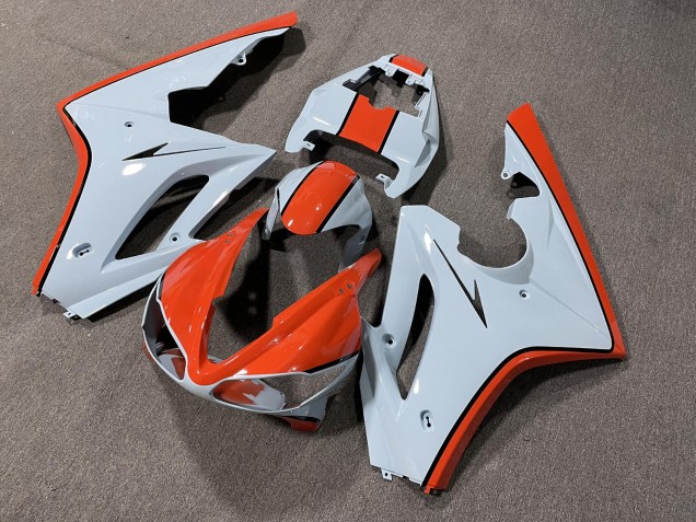 Purchase 2009-2012 Light Blue Orange Triumph Daytona 675 Triple Motorcycle Fairings UK