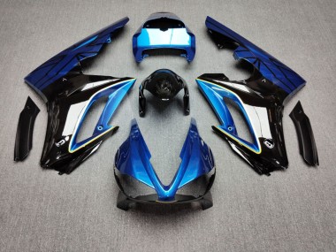 Purchase 2009-2012 Glossy Light Blue Black Triumph Daytona 675 Triple Motorcycle Fairings UK