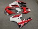Purchase 2009-2012 Glossy Red White Triumph Daytona 675 Triple Motorcycle Fairings UK