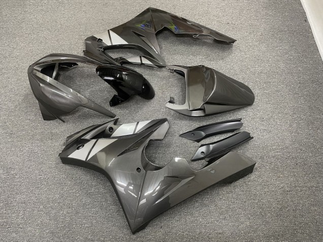Purchase 2009-2012 Glossy Grey White Triumph Daytona 675 Triple Motorcycle Fairings UK