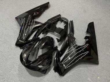 Purchase 2009-2012 Glossy Black Triumph Daytona 675 Triple Motorcycle Fairings UK