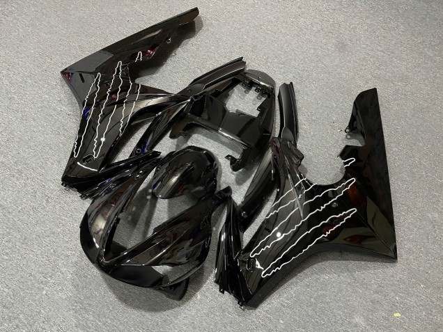 Purchase 2009-2012 Glossy Black Triumph Daytona 675 Triple Motorcycle Fairings UK