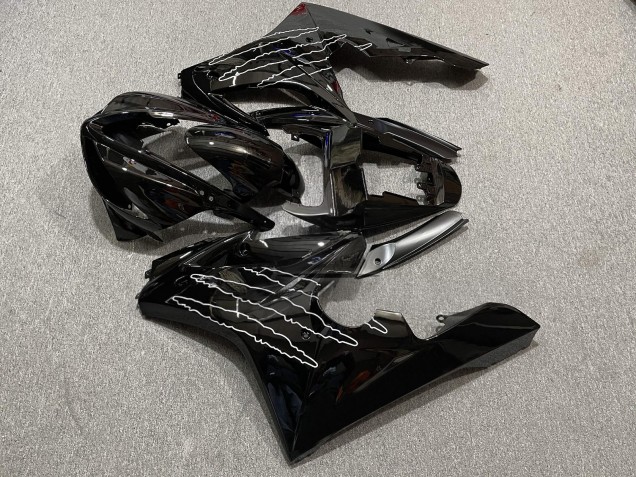 Purchase 2009-2012 Glossy Black Triumph Daytona 675 Triple Motorcycle Fairings UK