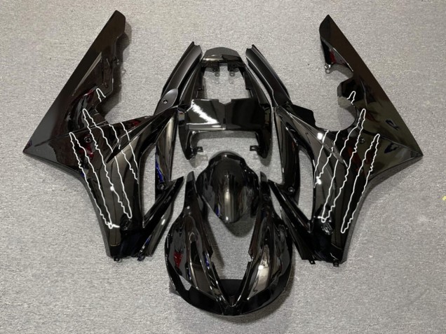 Purchase 2009-2012 Glossy Black Triumph Daytona 675 Triple Motorcycle Fairings UK