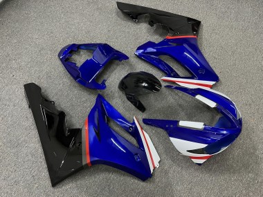 Purchase 2009-2012 Glossy Blue White Triumph Daytona 675 Triple Motorcycle Fairings UK