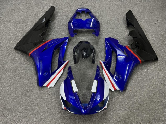 Purchase 2009-2012 Glossy Blue White Triumph Daytona 675 Triple Motorcycle Fairings UK