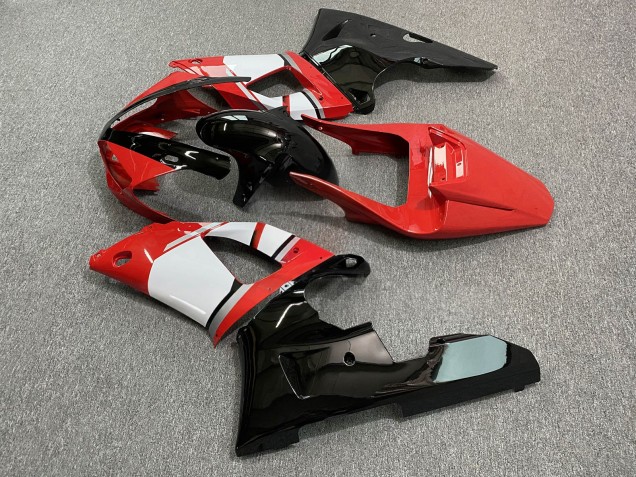 Purchase 2000-2001 Glossy Red Black White Yamaha R1 Motorcycle Fairings UK