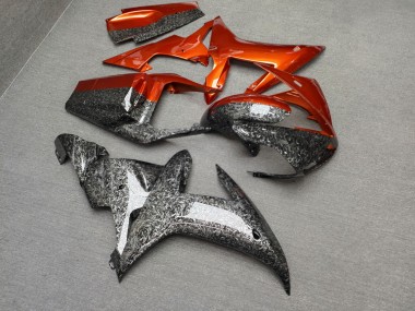 Purchase 2002-2003 Glossy Blue Carbon Fiber Style Yamaha R1 Motorcycle Fairings UK