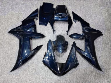 Purchase 2002-2003 Glossy Blue Carbon Fiber Style Yamaha R1 Motorcycle Fairings UK