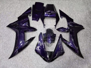 Purchase 2002-2003 Glossy Purple Carbon Fiber Style Yamaha R1 Motorcycle Fairings UK