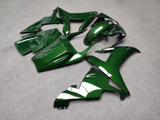 Purchase 2002-2003 Glossy Green Carbon Fiber Style Yamaha R1 Motorcycle Fairings UK