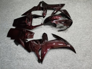 Purchase 2002-2003 Glossy Dark Red Carbon Fiber Style Yamaha R1 Motorcycle Fairings UK