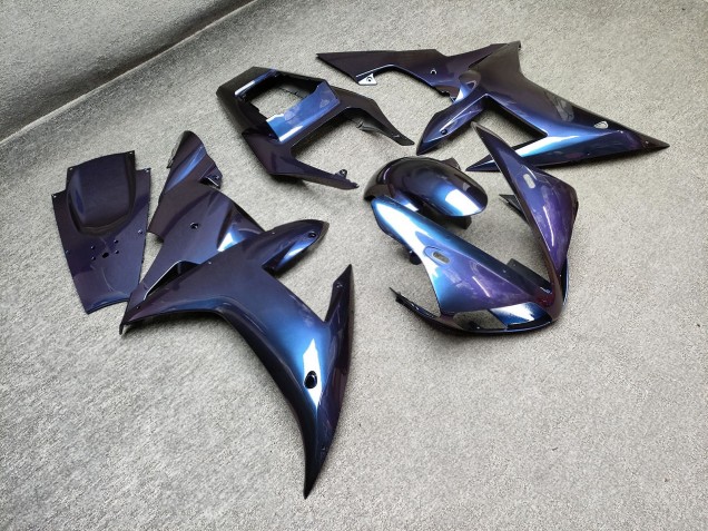 Purchase 2002-2003 Glossy Purple Chameleon Yamaha R1 Motorcycle Fairings UK