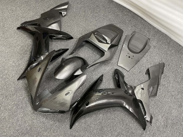 Purchase 2002-2003 Glossy Silver & Metallic Black Yamaha R1 Motorcycle Fairings UK