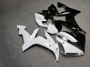 Purchase 2004-2006 Glossy White Black Split Yamaha R1 Motorcycle Fairings UK