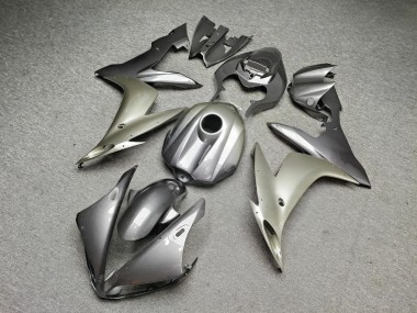 Purchase 2004-2006 Glossy Dark Grey Silver Yamaha R1 Motorcycle Fairings UK