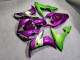 Purchase 2004-2006 Glitter Pink Green Yamaha R1 Motorcycle Fairings UK