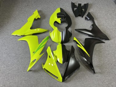 Purchase 2004-2006 Matte Black & Glossy Fluorescent Green Yamaha R1 Motorcycle Fairings UK