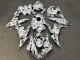 Purchase 2004-2006 Glossy White Camo Yamaha R1 Motorcycle Fairings UK