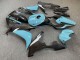 Purchase 2004-2006 Light Blue Carbon Style Yamaha R1 Motorcycle Fairings UK