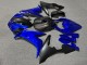 Purchase 2004-2006 Glossy Blue Carbon Fiber Style Yamaha R1 Motorcycle Fairings UK