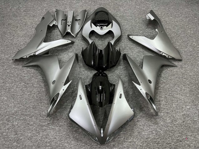 Purchase 2004-2006 Matte Grey Glossy Black Yamaha R1 Motorcycle Fairings UK