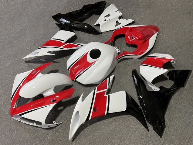 Purchase 2004-2006 Glossy White Red Black Yamaha R1 Motorcycle Fairings UK