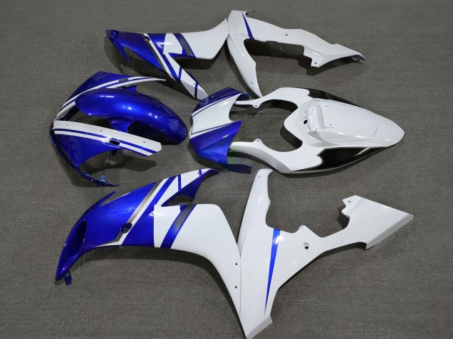 Purchase 2004-2006 Glossy White Blue Grey Yamaha R1 Motorcycle Fairings UK
