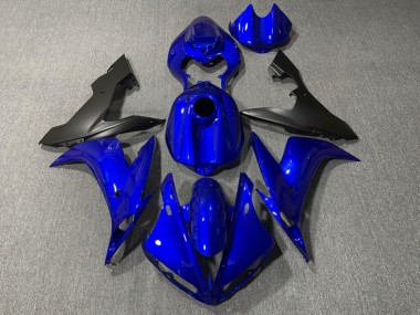 Purchase 2004-2006 Glossy Blue Matte Black Yamaha R1 Motorcycle Fairings UK