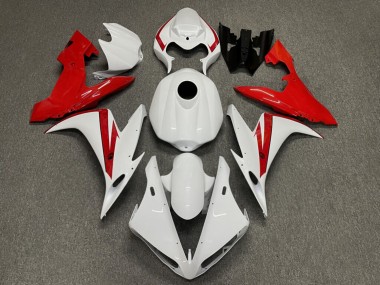 Purchase 2004-2006 Glossy White Red Black Yamaha R1 Motorcycle Fairings UK