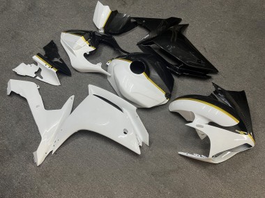 Purchase 2007-2008 White Carbon Style Split Yamaha R1 Motorcycle Fairings UK