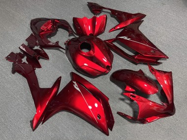 Purchase 2007-2008 Glossy Red Yamaha R1 Motorcycle Fairings UK