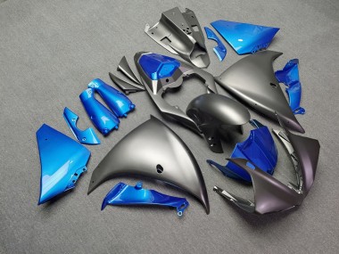 Purchase 2009-2011 Matte Black & Blue Yamaha R1 Motorcycle Fairings UK