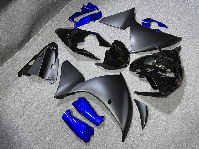 Purchase 2009-2011 Matte Black Blue Yamaha R1 Motorcycle Fairings UK