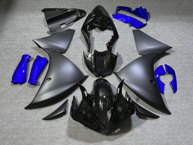 Purchase 2009-2011 Matte Black Blue Yamaha R1 Motorcycle Fairings UK