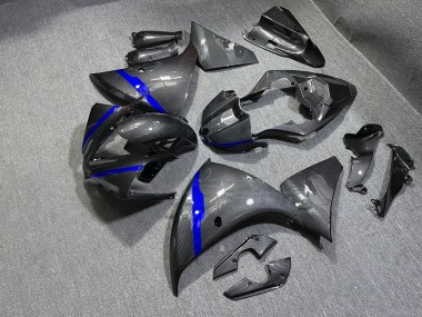 Purchase 2012-2014 Carbon Fiber Style Blue Yamaha R1 Motorcycle Fairings UK
