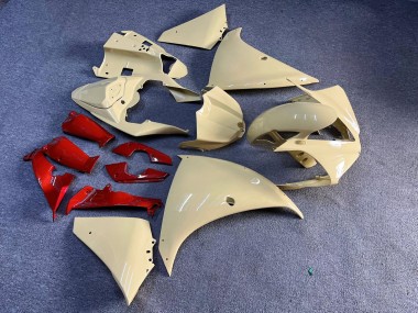 Purchase 2012-2014 Desert Tan with Red Trim Yamaha R1 Motorcycle Fairings UK
