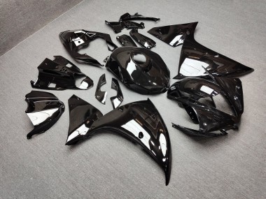 Purchase 2012-2014 Glossy Black Yamaha R1 Motorcycle Fairings UK