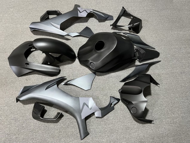 Purchase 2015-2019 Matte Black & Dark Grey Yamaha R1 Motorcycle Fairings UK