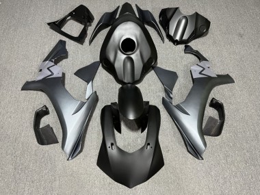 Purchase 2015-2019 Matte Black & Dark Grey Yamaha R1 Motorcycle Fairings UK