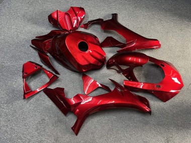 Purchase 2015-2019 Glossy Dark Red Yamaha R1 Motorcycle Fairings UK