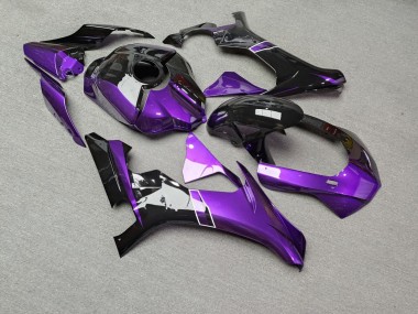 Purchase 2015-2019 Glossy Purple & Black Split Yamaha R1 Motorcycle Fairings UK