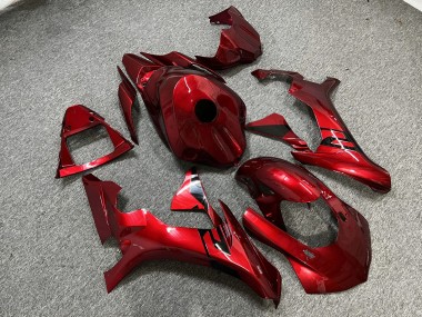 Purchase 2015-2019 Glossy Dark Red & Black Yamaha R1 Motorcycle Fairings UK