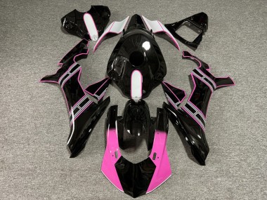 Purchase 2015-2019 Glossy Black Pink White Yamaha R1 Motorcycle Fairings UK