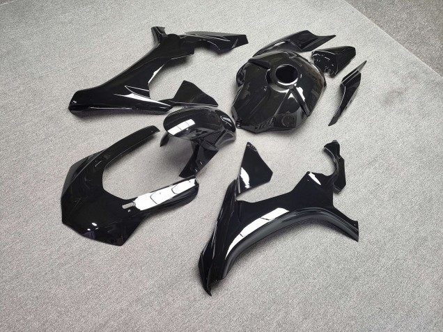 Purchase 2015-2019 Glossy Black Yamaha R1 Motorcycle Fairings UK