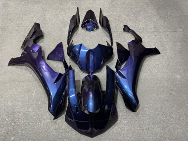 Purchase 2015-2019 Glossy Blue Purple Chameleon Yamaha R1 Motorcycle Fairings UK