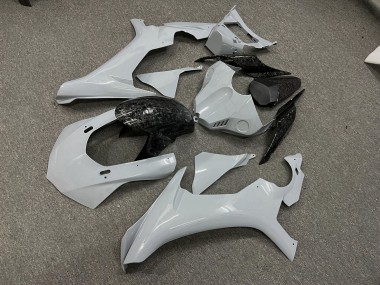 Purchase 2015-2019 Glossy Nardo Grey Forged Carbon Fiber Style Yamaha R1 Motorcycle Fairings UK