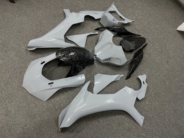 Purchase 2015-2019 Glossy Nardo Grey Forged Carbon Fiber Style Yamaha R1 Motorcycle Fairings UK